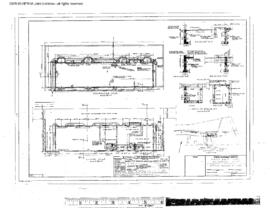 Great Northern Engineering Drawing, Depot at Wolf Point, Montana, undated