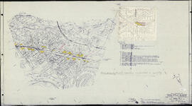Great Northern Plat Map, Fort Wright, Washington.  Proposed Line Change, Sheet 5, 1970