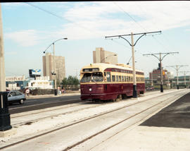 Toronto Transit Commission streetcar 4608 at Toronto, Ontario on July 05, 1990.