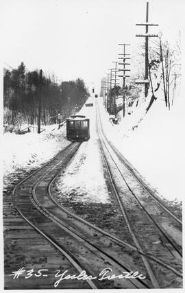 Puget Sound Traction, Power and Light Company cable car, Seattle, Washington, 1916