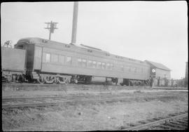 Great Northern Railway passenger car number 3119 at Tacoma, Washington, circa 1936.