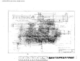 Northern Pacific Engineering Drawing, Car Repair Shed at Parkwater, Washington, undated