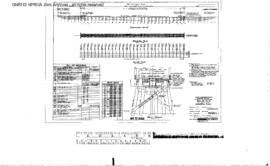 Great Northern Engineering Drawing: General Plan, Bridge 19, North of Silvana, Washington, 1951