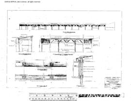Spokane, Portland, and Seattle Railway Engineering Drawing, Truck Dump Shelter at Vancouver, Wash...
