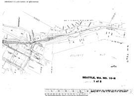 Plat Map of Northern Pacific Facilities at Seattle, Washington, undated