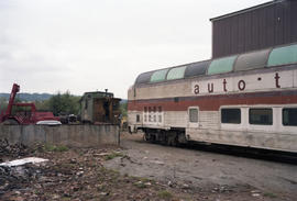 American Rail Tours passenger car 540 at Seattle, Washington on August 5, 1987.