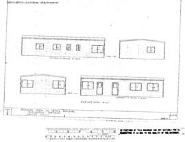 Northern Pacific Engineering Drawing, Unnamed Structure at Hauser, Idaho, 1974