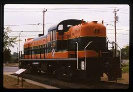 Great Northern Diesel Locomotive 229 at Schenectady, New York, undated