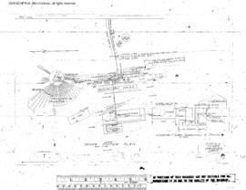Spokane, Portland, and Seattle Railway Engineering Drawing, Sewage Facilities at Vancouver, Washi...
