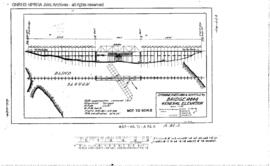 Spokane, Portland and Seattle Railway Engineering Drawing: General Elevation, Bridge A84.8 - Blin...