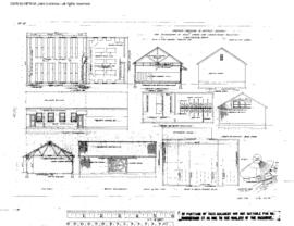 Spokane, Portland, and Seattle Railway Engineering Drawing, Toilet, Locker and Lunchroom Faciliti...