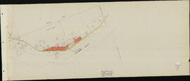 Great Northern Plat Map, Entiat, Washington.  Milepost Relocate Line Near Entiat.  Milepost 19-22...