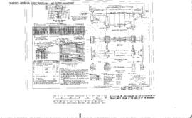 Great Northern Engineering Drawing: General Plan, Bridge 414 - Crowe Creek, North of Geyser, Mont...