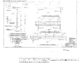 Great Northern Engineering Drawing, Yard Office at Interbay, Washington, 1974