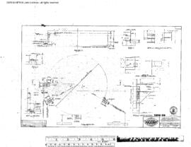 Burlington Northern Engineering Drawing, Wastewater Treatment Facility at Interbay, Washington, 1977