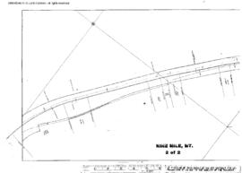 Plat Map of Northern Pacific Facilities at Nine Mile, Montana, 1927
