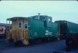 Burlington Northern 12544 at Everett, Washington in 1991.