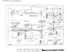 Great Northern Engineering Drawing, Engine House and Shop at Interbay, Washington, 1952