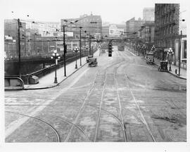 Seattle Municipal Railway Track, Seattle, Washington, 1928