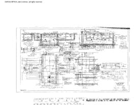 Great Northern Engineering Drawing, Diesel Repair Shop at Havre, Montana, 1944