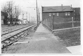 Seattle Municipal Railway Track, Seattle, Washington, circa 1920