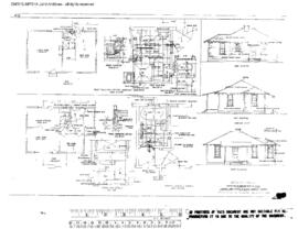 Spokane, Portland, and Seattle Railway Engineering Drawing, Standard Bunk Houses and Section Fore...