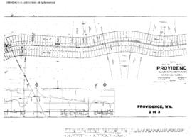 Plat Map of Northern Pacific Facilities at Providence, Washington, 1907