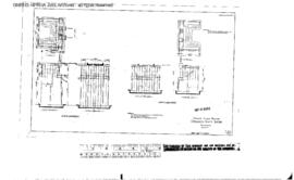 Spokane, Portland and Seattle Railway Engineering Drawing: Abutments, Bridge T125.7 - Crooked Riv...