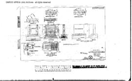 Great Northern Engineering Drawing: Pier Details, State Highway, Kettle Falls, Washington, undated