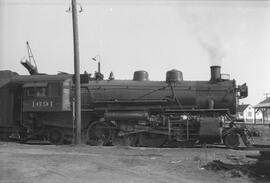 Northern Pacific Steam Locomotive 1691, Bellingham, Washington, undated