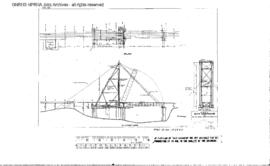 Spokane, Portland and Seattle Railway Engineering Drawing: 60 Foot Drawbridge, Bridge A29.4S, Wes...