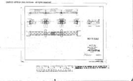 Northern Pacific Engineering Drawing: General Plan, Bridge 36 - Jocko River, West of Ravalli, Mon...