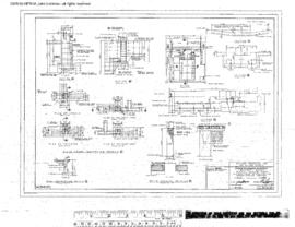 Great Northern Engineering Drawing, Diesel Repair Shop at Havre, Montana, 1965