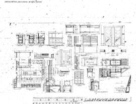 Northern Pacific Engineering Drawing, Depot at Garrison, Montana, undated