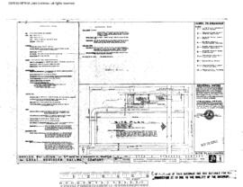 Great Northern Engineering Drawing, Office Building at Holgate Street at Seattle, Washington, 1967