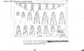 Northern Pacific Engineering Drawing: General Plan/Stress Sheet, Bridge 17 - Greenhorn Gulch, Wes...