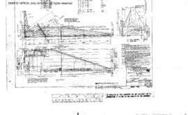 Northern Pacific Engineering Drawing: Detail of Abutment, Bridge 21 - Highway, West of Dryad, Was...