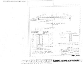 Great Northern Engineering Drawing, Commissary - Pullman Service Building - King Street Coach Yar...