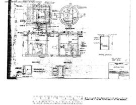 Burlington Northern Engineering Drawing, Unnamed Structure (Standard Plan), 1977