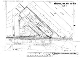 Plat Map of Great Northern Facilities at Seattle, Washington, undated