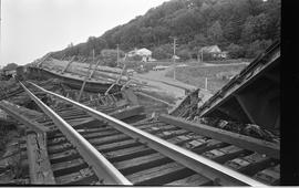 Burlington Northern accident at Ruston, Washington in 1972.