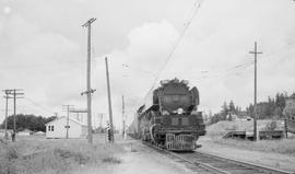 Union Pacific Railroad steam locomotive number 3981, undated.