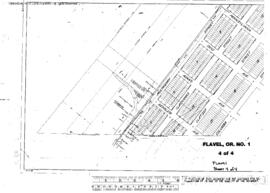 Plat Map of Spokane, Portland, and Seattle Railway Facilities at Flavel, Oregon, 1916