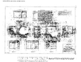 Burlington Northern Engineering Drawing, Unnamed Structure (Standard Plan), 1976