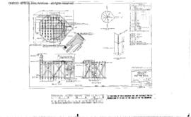 Camas Prairie Railroad Engineering Drawing: Pivot Pier Details, Bridge 50.1 - Clearwater River, S...
