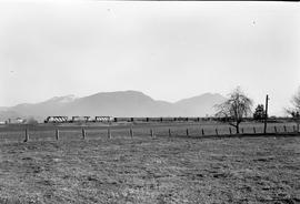 Canadian National Railway Company depot at Matsqui, British Columbia on February 04, 1976.