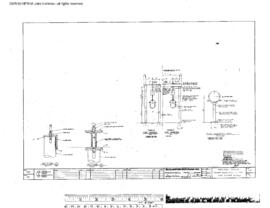 Burlington Northern Engineering Drawing, Unnamed Structure at Portland, Oregon, 1980