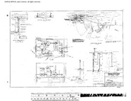 Northern Pacific Engineering Drawing, Diesel Fueling Facilities at Yakima, Washington, 1960
