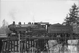 Northern Pacific Steam Locomotive 1361, Larson, Washington, undated