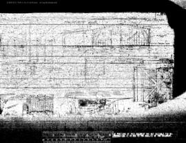 Northern Pacific Engineering Drawing, Freight House at Kennewick, Washington, undated